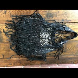 Kippy’s Black Leather Purse